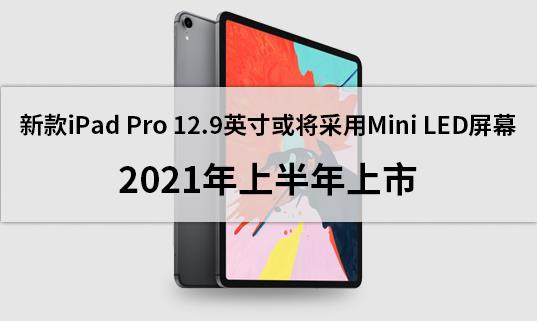 �¿�iPad Pro 12.9Ӣ���?q��)�����Mini LED��Ļ��2021���ϰ�������